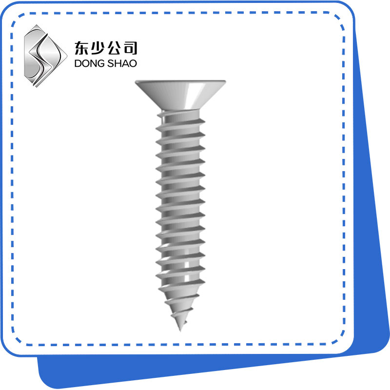 Cross Recessed Countersunk Kepala Self-Ngetok Screws