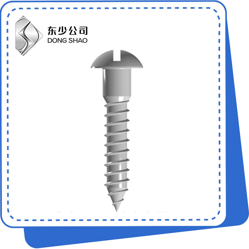 Screws Kayu Kepala Babak Slotted